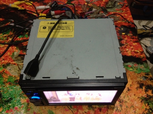 PIONEER AVIC MRZ80 DVD MP3 USB ของเก่าญี่ปุ่นสภาพสวย