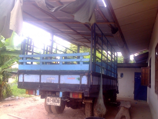 หกล้อ อีซูซุ NPR115เกียร์สั้นๆ รถไทบ้านพร้อมขาย ทะเบียนพร้อมโอน