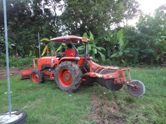 ขาย((485000))รถไถคูโบต้า47แรง อุปกรครบ4อย่างสภาพสวยพร้อมใช้งาน