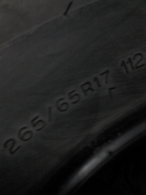 265/65R17 MICEHELIN CROSSTERRAIN ขาย 2 เส้น โทร.081-427-3941 265/65R17 MICEHELIN CROSSTERRAIN ขาย 2 เส้น โทร.081-427-3941