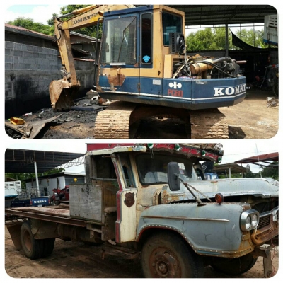 ขายยกคู่ แบ็คโค KOMATSU 60-5 พร้อมรถลาก6ล้อ อีซูซุ สภาพพร้อมใช้งาน เครื่องดี เอกสารพร้อม ขายยกคู่ แบ็คโค KOMATSU 60-5 พร้อมรถลาก6ล้อ อีซูซุ สภาพพร้อมใช้งาน เครื่องดี เอกสารพร้อม