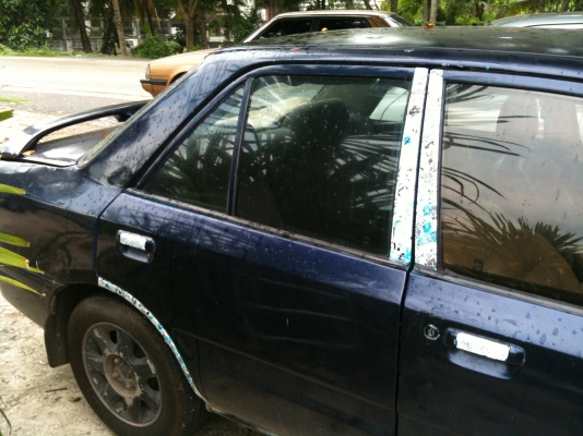 มาสด้าเก๋ง LPG ขับได้ปกติ ทะเบียน มี.ค.58 พร้อมโอน ขาย 19,000 บาท