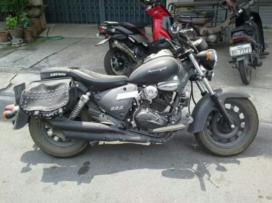 ขายครับมอไซค์คีเวย์ รถ200cc รถมีสตารดมือทะเบียนโอนครับ