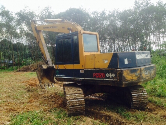 ขายรถแบคโฮ KOMATSU 120-3 รถสวยพร้อมใช้งาน สนใจโทร 081-9701072
