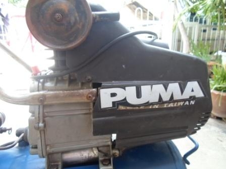 ปั๊มลมพูม่า โรตารี 3 แรง ลมดี ตัวถังดี พร้อมใช้ไฟบ้าน  ถังจุ 30 ลิตร 3,900