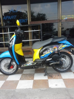 รถสวยๆ ประหยัดน้ำมัน Honda Scoopy i ลาย Active Boy ขายถูก รถสวยๆ ประหยัดน้ำมัน Honda Scoopy i ลาย Active Boy ขายถูก
