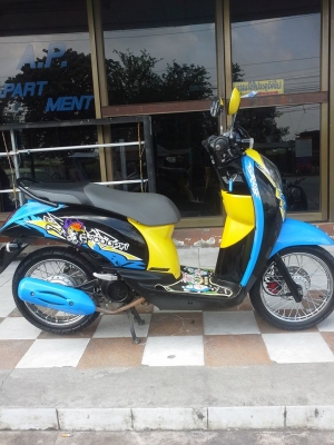 รถสวยๆ ประหยัดน้ำมัน Honda Scoopy i ลาย Active Boy ขายถูก รถสวยๆ ประหยัดน้ำมัน Honda Scoopy i ลาย Active Boy ขายถูก