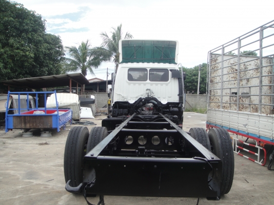 HINO FF1J (รถประกอบ) สมอเงิน เครื่องยนต์ JO8C หัวเครื่องคัคซี สวยมาก ยาว 7.20 ม.ลากคัคซี ยาง 900 ขอบ 20  พร้อมใช้งาน