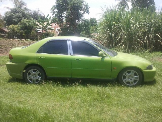 ขายด่วน Honda Civic 1.6 หัวฉีด ปี95 เครื่องดีเกียร์ดี จบราคานี้ต่อทะเบียนให้ฟรี