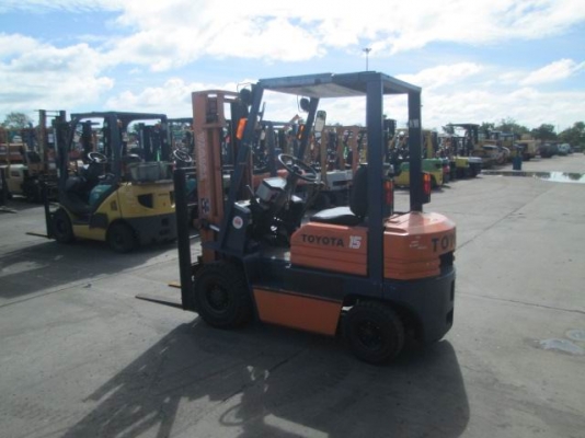 ขายรถ Fork Lift Toyota  5FGL15 เบนซิล ยังไม่ติดแก๊ซ
