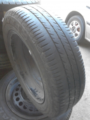 กะทะล้อ 4 รู 100มม.พร้อมยาง 175/65R15 GOODYEAR GT-3 ชุด 4 ล้อ ยางปี2012 TEL.081-427-3941 กะทะล้อ 4 รู 100มม.พร้อมยาง 175/65R15 GOODYEAR GT-3 ชุด 4 ล้อ ยางปี2012 TEL.081-427-3941