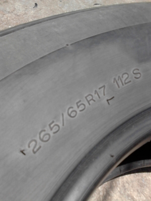 265/65R17 MICEHELIN CROSSTERRAIN ถอดจากฟอจูนเนอร์ ขาย 2 เส้น โทร.081-427-3941 265/65R17 MICEHELIN CROSSTERRAIN ถอดจากฟอจูนเนอร์ ขาย 2 เส้น โทร.081-427-3941