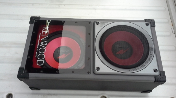 Kenwood !! ตู้ Subwoofer พร้อมดอกซัพ 10" 2 ดอก ไม่มีแอมป์