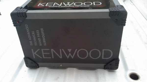 Kenwood !! ตู้ Subwoofer พร้อมดอกซัพ 10" 2 ดอก ไม่มีแอมป์