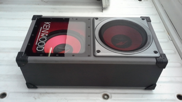 Kenwood !! ตู้ Subwoofer พร้อมดอกซัพ 10" 2 ดอก ไม่มีแอมป์