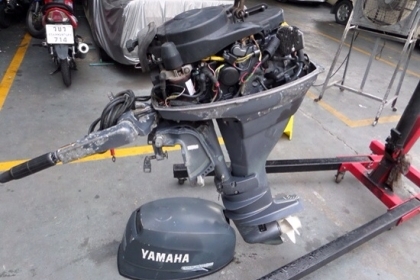 ขาย เครื่องเรือ YAMAHA 25 แรง 4 จังหวะ นำเข้าจากญี่ปุ่น ราคา 55,000 ขาย เครื่องเรือ YAMAHA 25 แรง 4 จังหวะ นำเข้าจากญี่ปุ่น ราคา 55,000