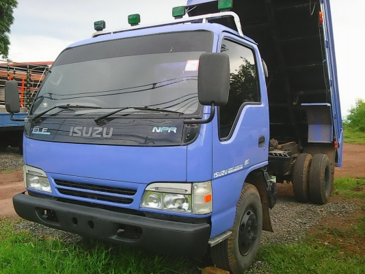 ขายหกล้อดั้มพ์ ISUZU NPR71LY52Y-130 เทอร์โบ ปี47 ดั้มพ์สามมิตร เพาเวอร์ แอร์เย็น