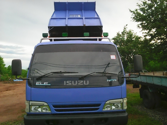 ขายหกล้อดั้มพ์ ISUZU NPR71LY52Y-130 เทอร์โบ ปี47 ดั้มพ์สามมิตร เพาเวอร์ แอร์เย็น