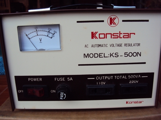 ขายหม้อแปลง 110 V.ยังไม่เคยผ่านการใช้งาน