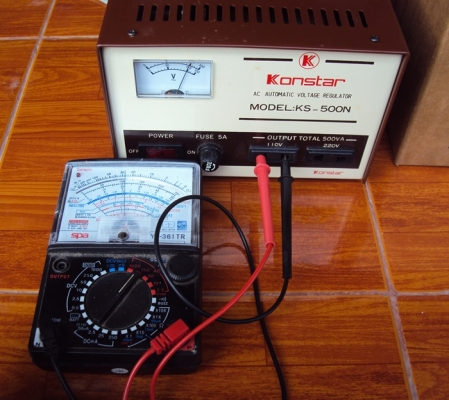 ขายหม้อแปลง 110 V.ยังไม่เคยผ่านการใช้งาน