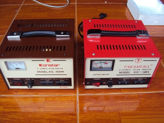 ขายหม้อแปลง 110 V.ยังไม่เคยผ่านการใช้งาน