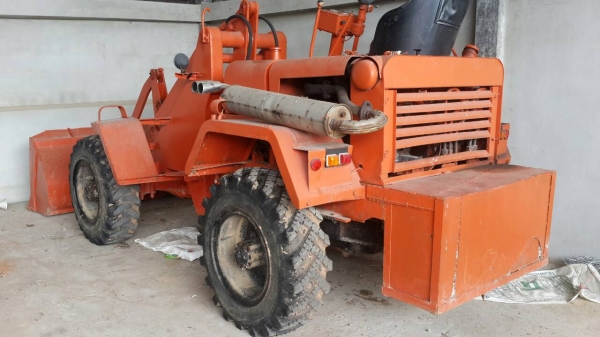 ขายรถตักล้อยางMITSUIเอวอ่อน2เพลา4WDเกียร์ตัดโหลฮาร์