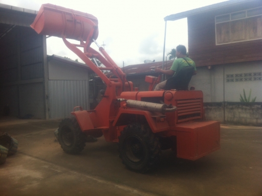 ขายรถตักล้อยางMITSUIเอวอ่อน2เพลา4WDเกียร์ตัดโหลฮาร์