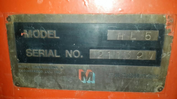 ขายรถตักล้อยางMITSUIเอวอ่อน2เพลาเกียร์ตัดโหลฮารเดรืองด้อย