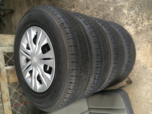 ขายยาง 4เส้น 215/70P15C ปี14