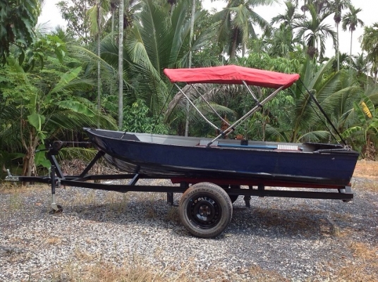 ขายเรือ อลูพร้อมเล่น 59,000 บาท+แถมมอเตอร์ไกด์ฟุตคอนโทรน