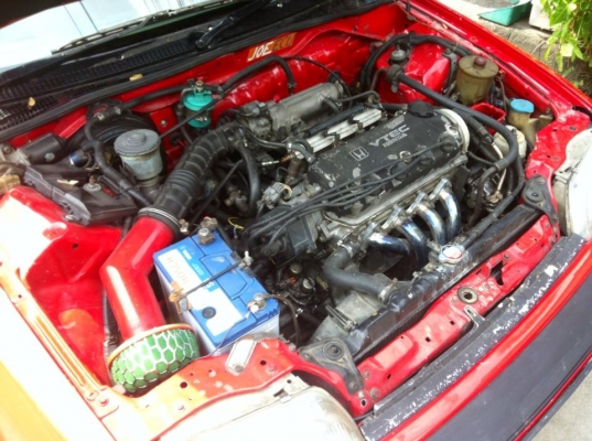 ขาย civic ef เครื่อง D15B วีเทค ของแต่งล้นๆๆ