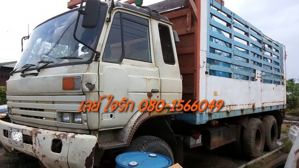 ***ขายแล้วครับขอบคุณ Truck2hand<<ถูกๆจัดให้ ร่วมสู้ด้วยกัน พี่น้องครับ !!>>ขาย10ล้อ2เพลาไม่ดั้ม NISSAN UD CW30M PE6-Turbo 275HP ปี27 เครื่องเดิมๆ เกียร์เดิมๆ แห้งดี แรงดี เกียร์ ไม่มีหลุด ช่วงล่าง2เพลาเดิม คัสซีดีใหญ่ ไม่ผุ มีบวมซับในนิดๆหน่อย