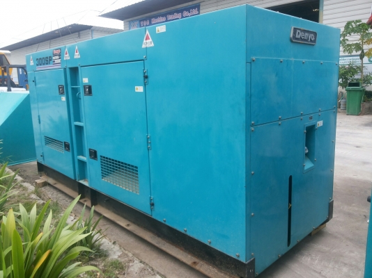 เครื่องปั่นไฟมือสอง DCA-300SPK สนใจโทร 083 081 2889 ฟ้า