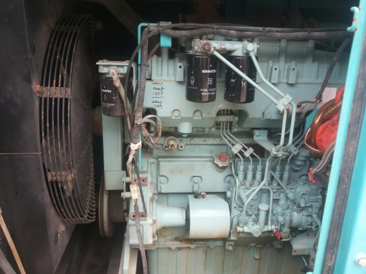 เครื่องปั่นไฟมือสอง DCA-300SPK สนใจโทร 083 081 2889 ฟ้า