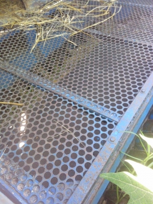 ขายเครื่องสีข้าว5ฟุตครึ่งเกตรพัฒนาสิงเปลือยจัมโบ้ใช้กับรถไถ