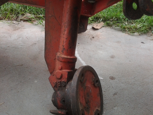 ขายตามสภาพขายควบพาน4และพาน6ติดมากับรถไถคูโบต้าไม่มีใบ