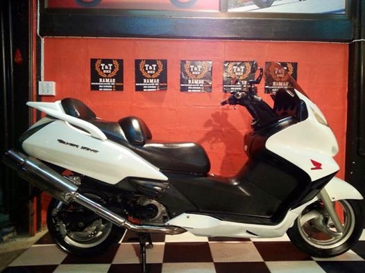 T&amp;T BIKE RAMA2ขายHONDA SILVER WING 400 ปี2004 อินวอย รถสวยขายด่วนๆคับ 54500 ฿