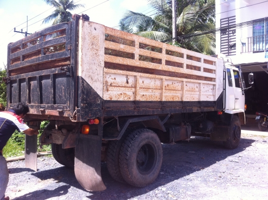 ISUZU FTR ดั้ม ยาง 900 สภาพพร้อมใช้ ทะเบียนพร้อมโอน