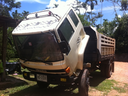 ISUZU FTR ดั้ม ยาง 900 สภาพพร้อมใช้ ทะเบียนพร้อมโอน