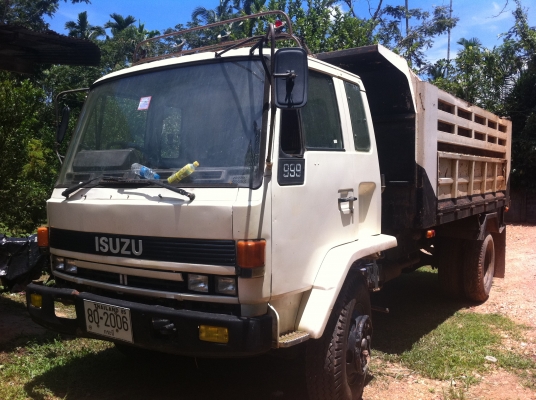 ISUZU FTR ดั้ม ยาง 900 สภาพพร้อมใช้ ทะเบียนพร้อมโอน