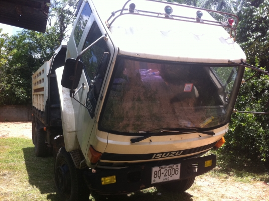 ISUZU FTR ดั้ม ยาง 900 สภาพพร้อมใช้ ทะเบียนพร้อมโอน