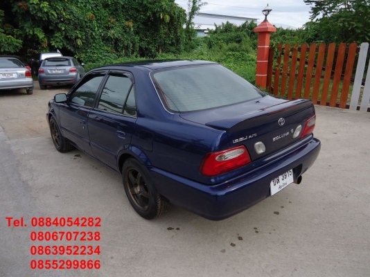 ขาย Toyota Soluna หยดน้ำ เกียร์ออโต้+ติดแก็ส LPG ราคา 125,000 บาท +++++