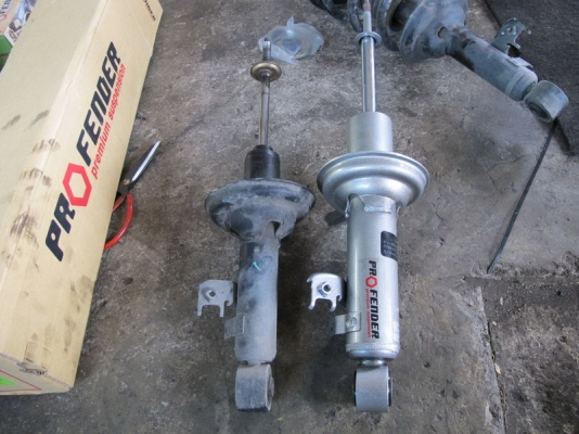 รับแก้ปัญหาช่วงล่าง รถตู้ Toyota by Shock Profender