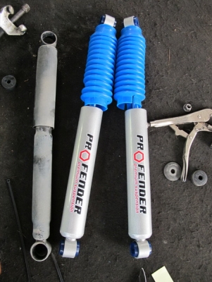 รับแก้ปัญหาช่วงล่าง รถกระบะ isuzu by Shock Profender