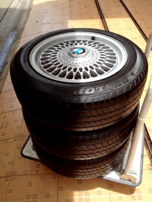 แม็กซ์BMWE36 แยกขายวงล่ะ 1600 บาท ยาง DUNLOP ตจว ส่งได้