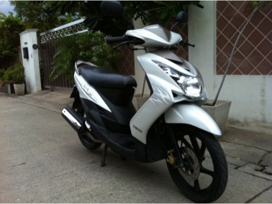Yamaha Mio 115 cc สีขาว ล้อแม็ก วิ่งน้อย เครื่องดีมากๆ