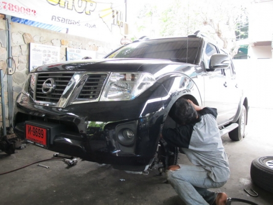 รับแก้ปัญหาช่วงล่าง รถกระบะ Navara by Shock Profender รับแก้ปัญหาช่วงล่าง รถกระบะ Navara by Shock Profender