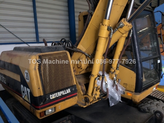 ขายตัด CAT M312 รถขุดล้อยาง นำเข้าจากยุโรป สภาพเยี่ยม ขายถูกครับ
