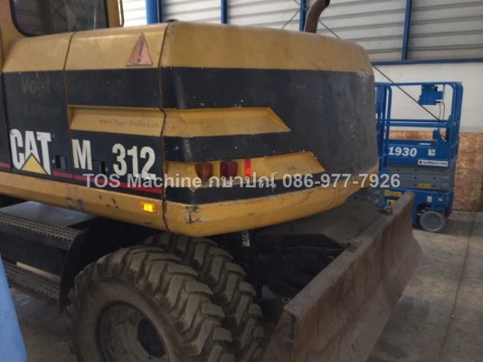 ขายตัด CAT M312 รถขุดล้อยาง นำเข้าจากยุโรป สภาพเยี่ยม ขายถูกครับ
