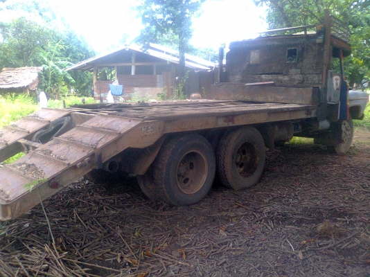 ขายรถแม็คโคPC100-3พร้อมเทเลอสิบล้อราคา580000บาท